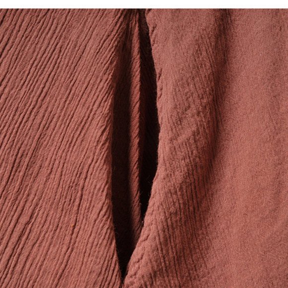 BOHO Waterfall Dress - Plus Size - Double Layered Hem Maxi Relaxed fit - Picture 12 of 12